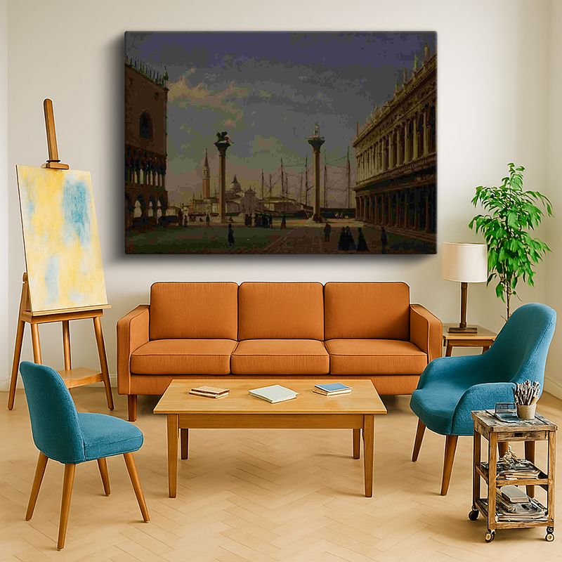 Ressam Kanvas Tablo 454